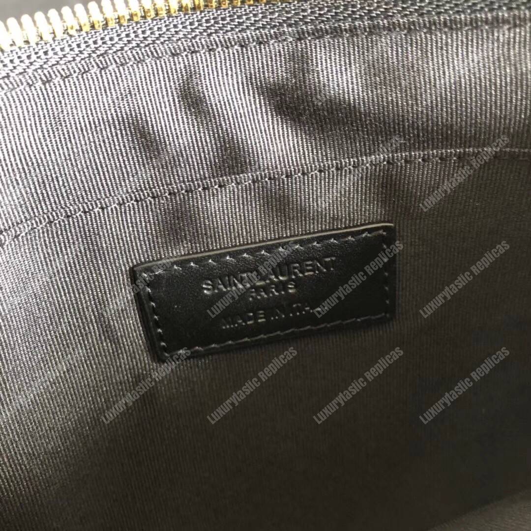 Saint Laurent Zipped Tablet Holder Black