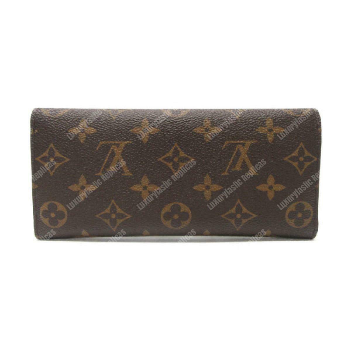 LV Flore Compact Wallet Coquelicot