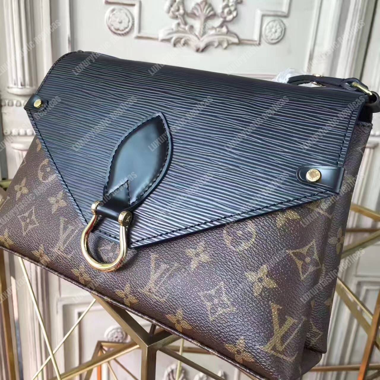 LV Saint Michel Monogram Noir