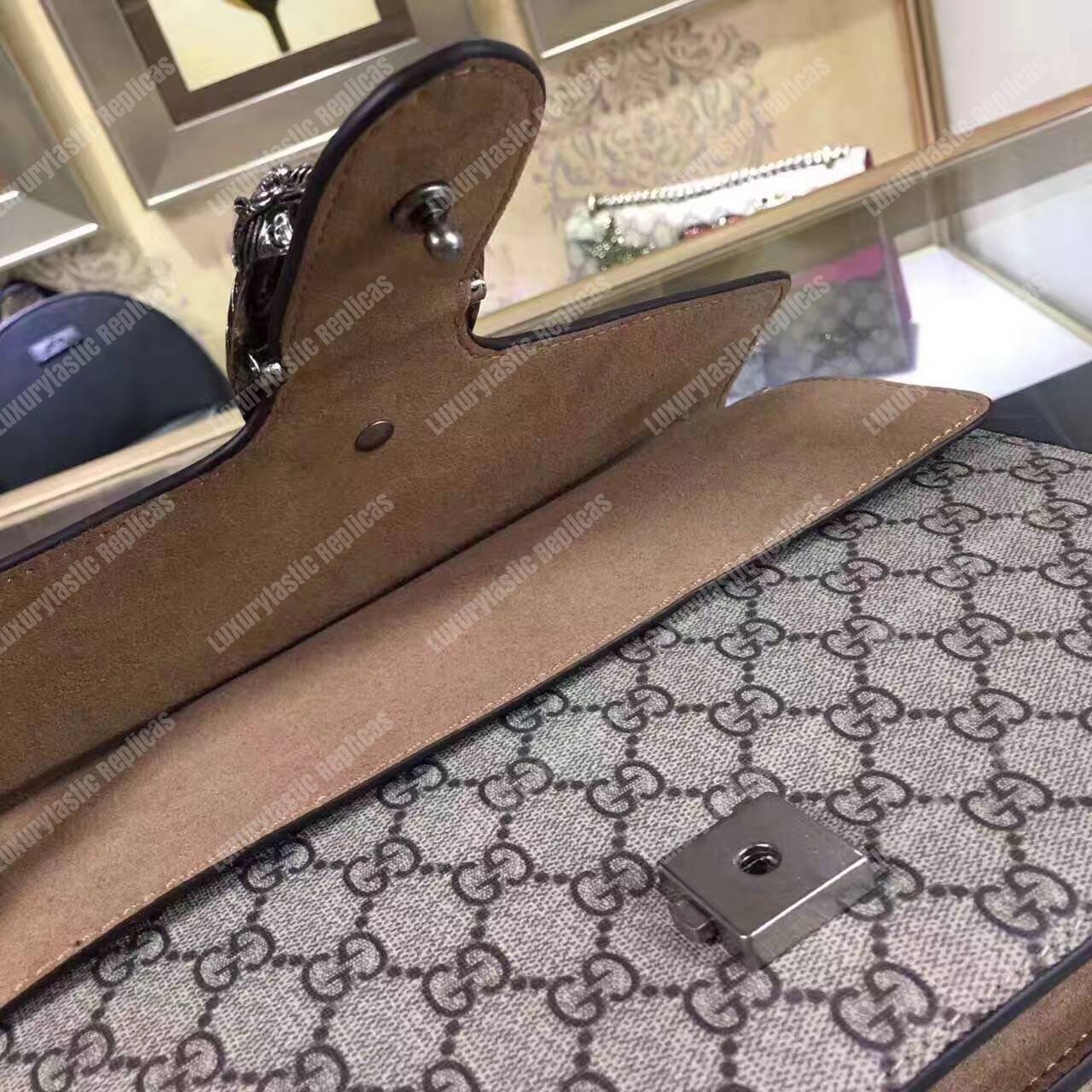 G*u*i dionysus gg sup*e shoulder bag brown