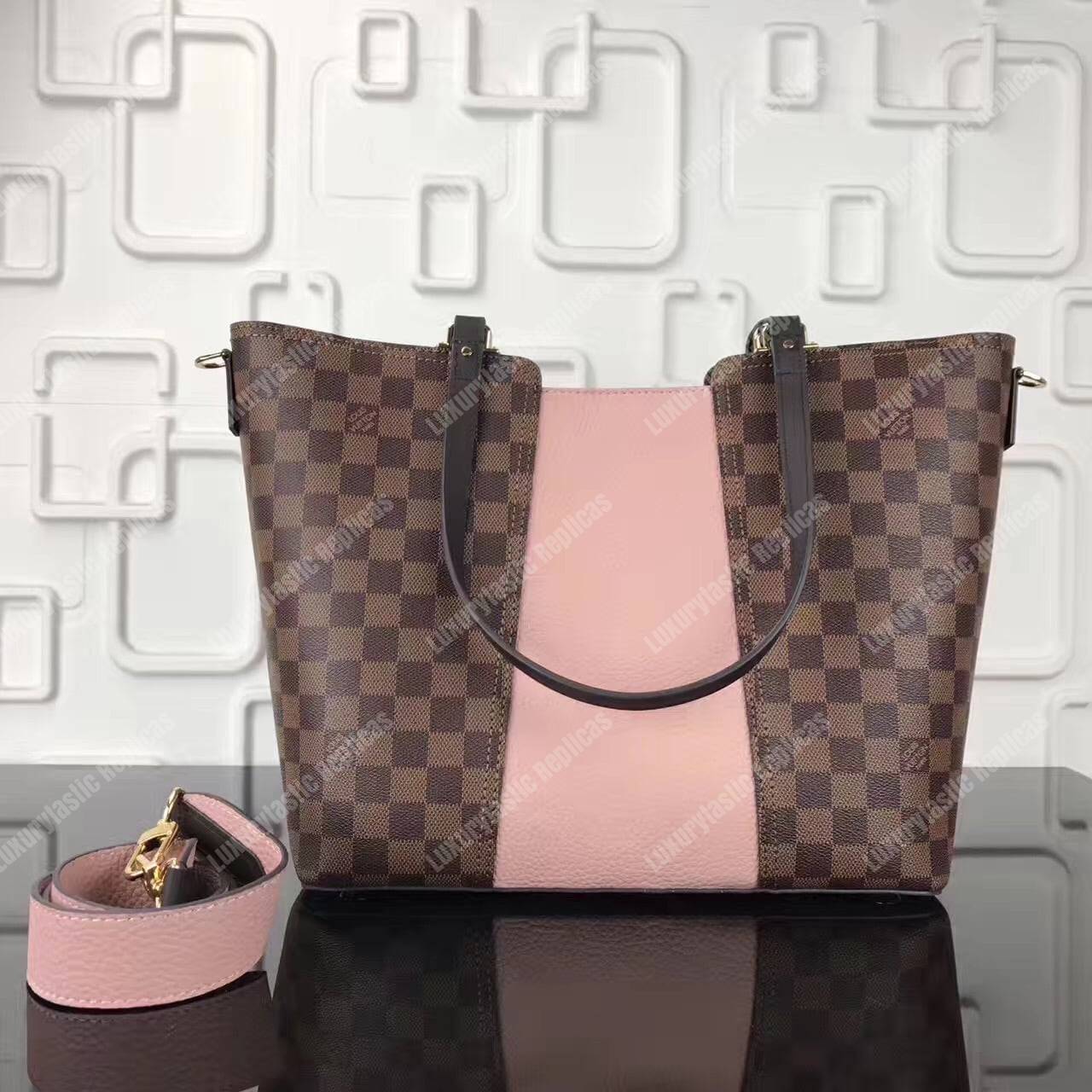 LV Jersey Damier Ebene Canvas Magnolia