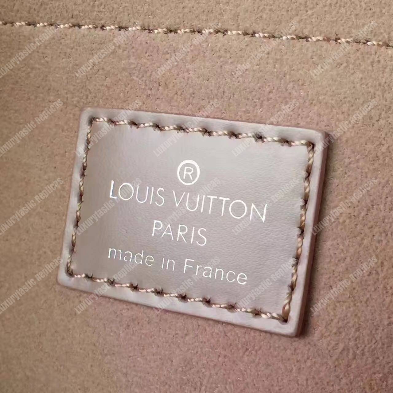 LV Saint Michel Monogram Rose Ballerine