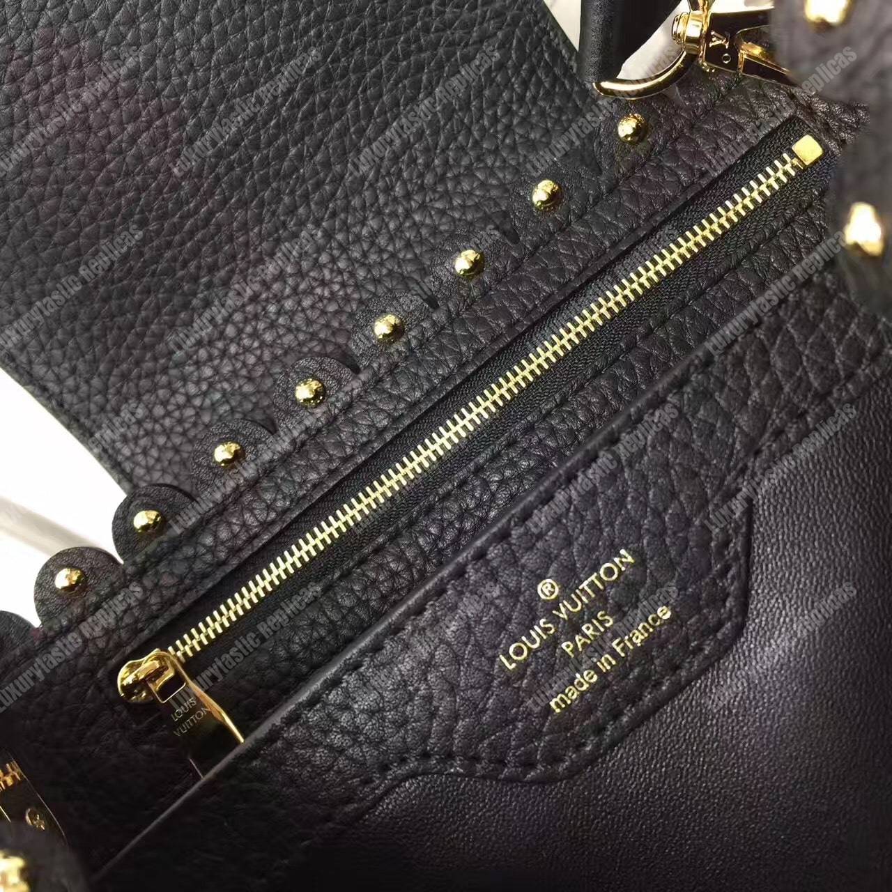LV Capucines PM Black