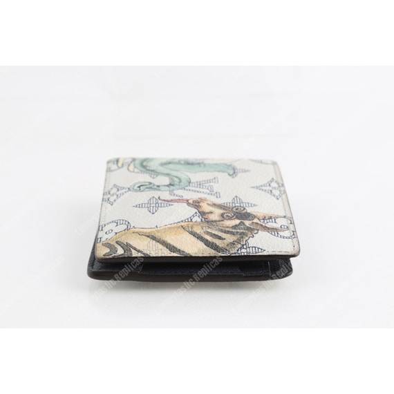 l**is V*t*n multiple wallet savane monogram chapman ink white