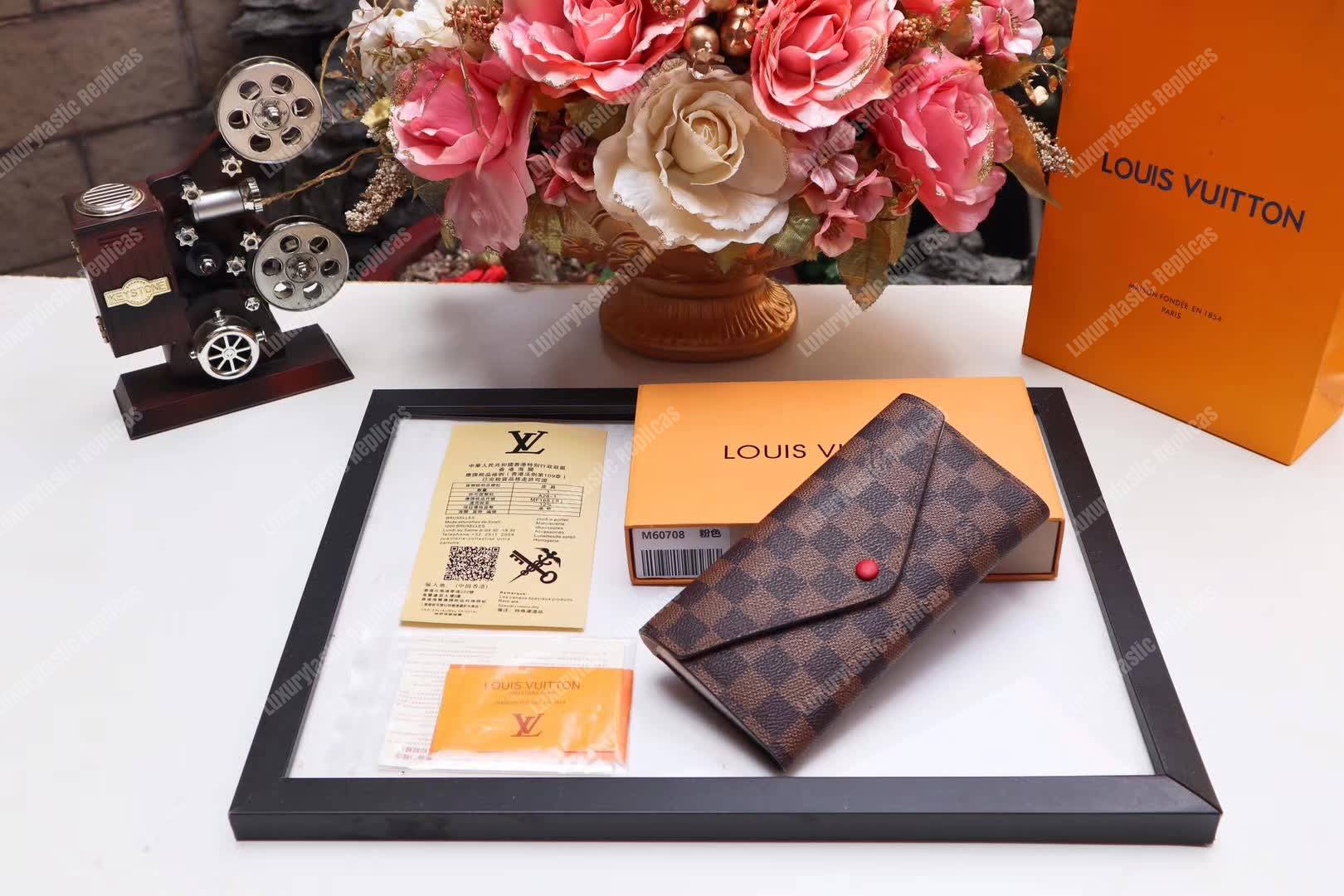 LV Joséphine Wallet Damier Ebene