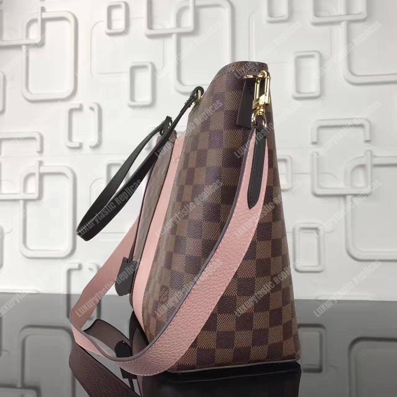 LV Jersey Damier Ebene Canvas Magnolia