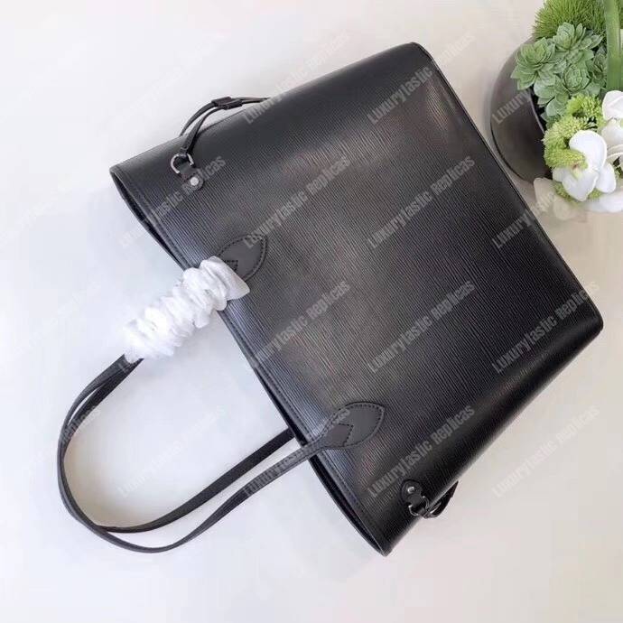 LV Neverfull MM Epi Leather Black