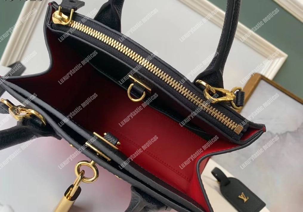 LV City Steamer Mini Noir Rouge