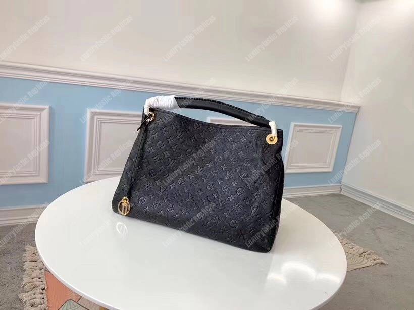 LV Artsy MM Monogram Empreinte Leather Noir