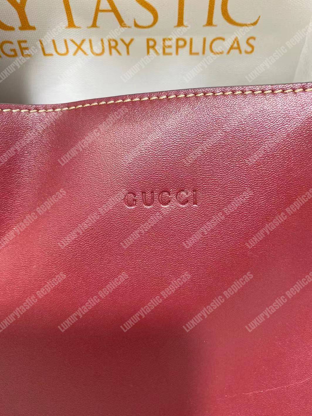 G*u*i gg blooms reversible tote