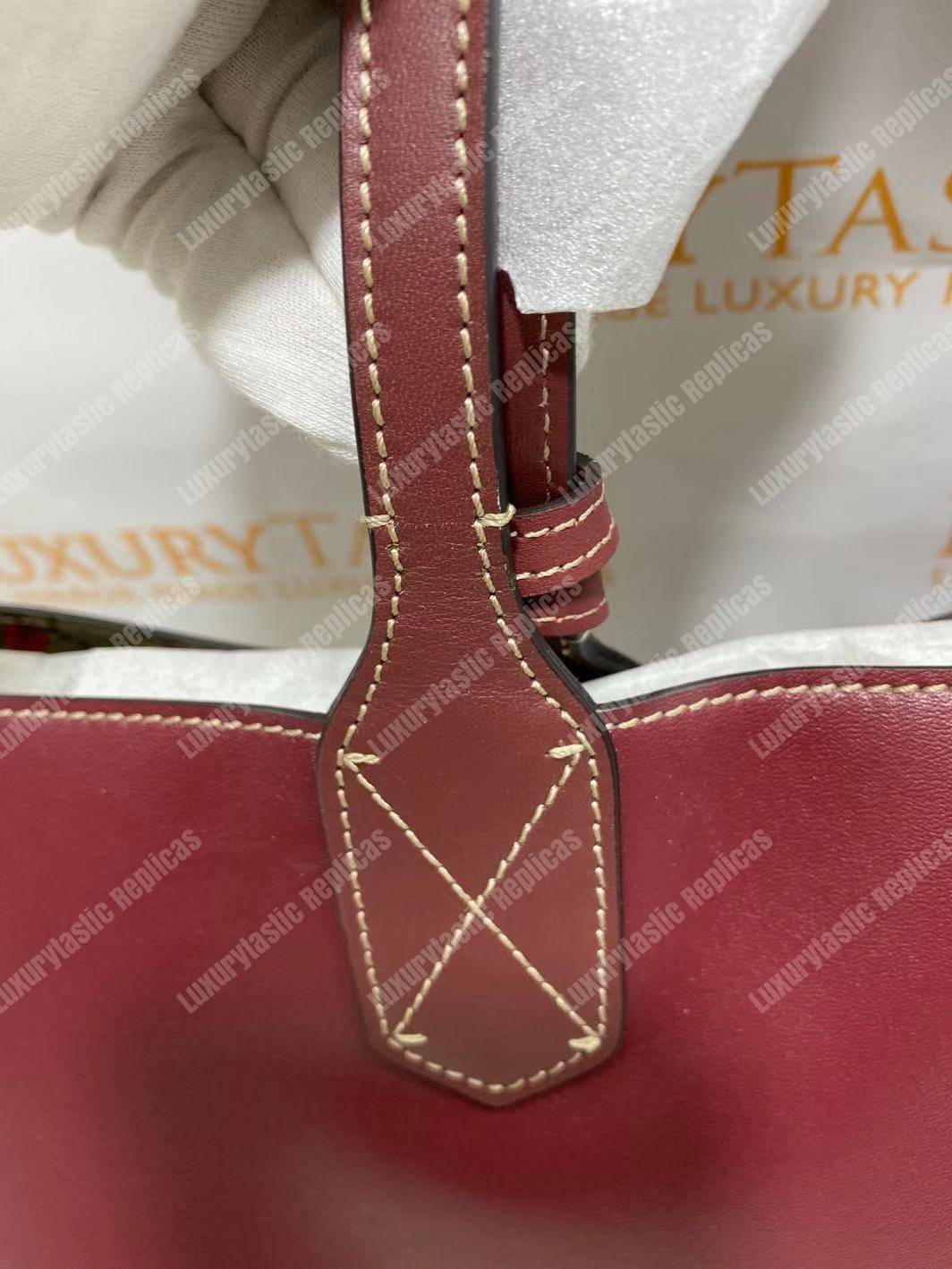 G*u*i gg blooms reversible tote