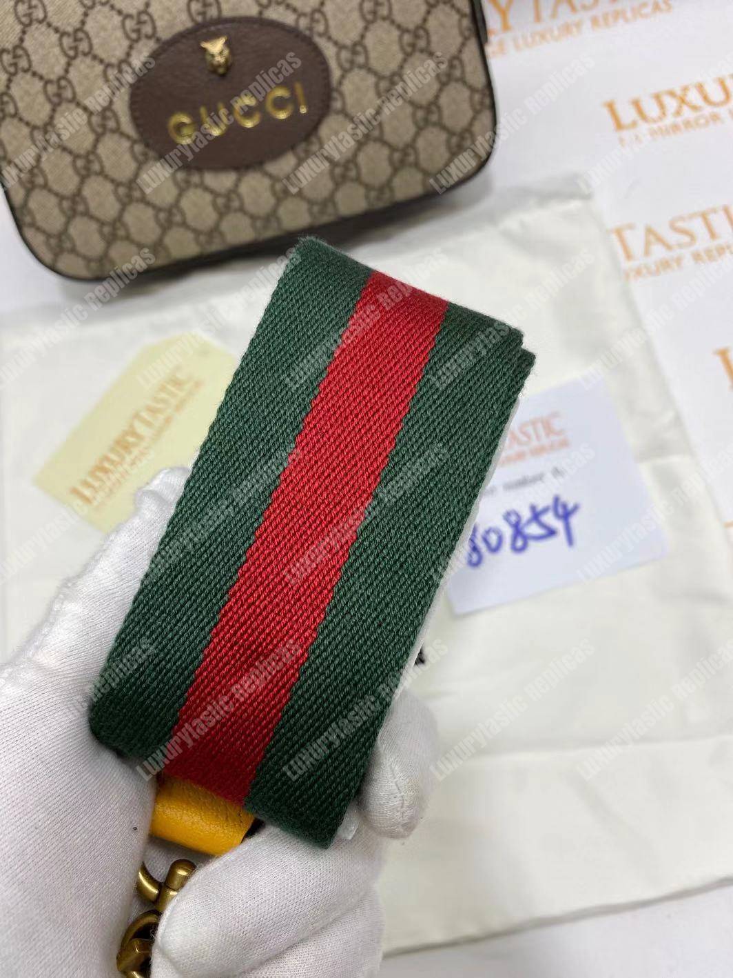 G*u*i gg sup*e messenger bag yellow trims