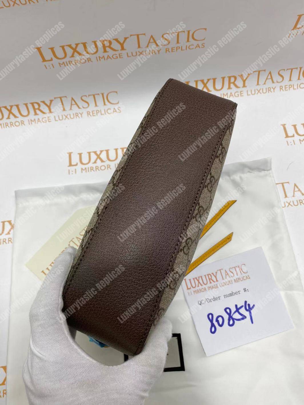 G*u*i gg sup*e messenger bag yellow trims