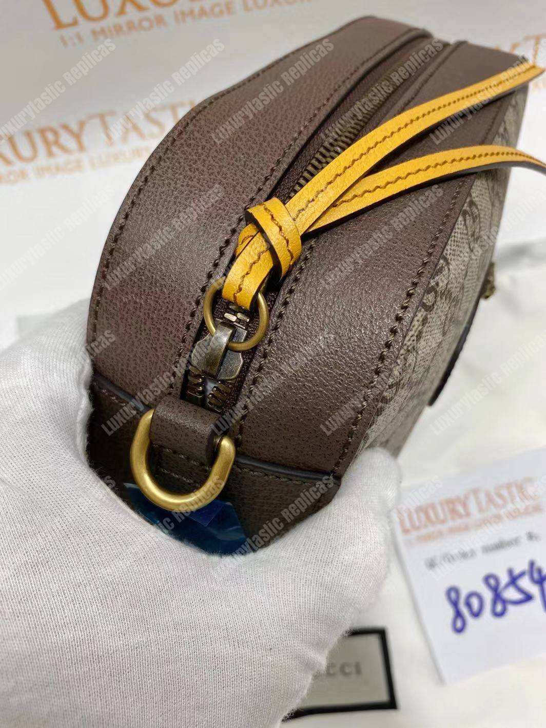 G*u*i gg sup*e messenger bag yellow trims