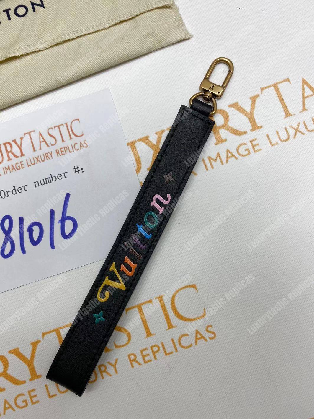 LV New Wave Long Wallet Black