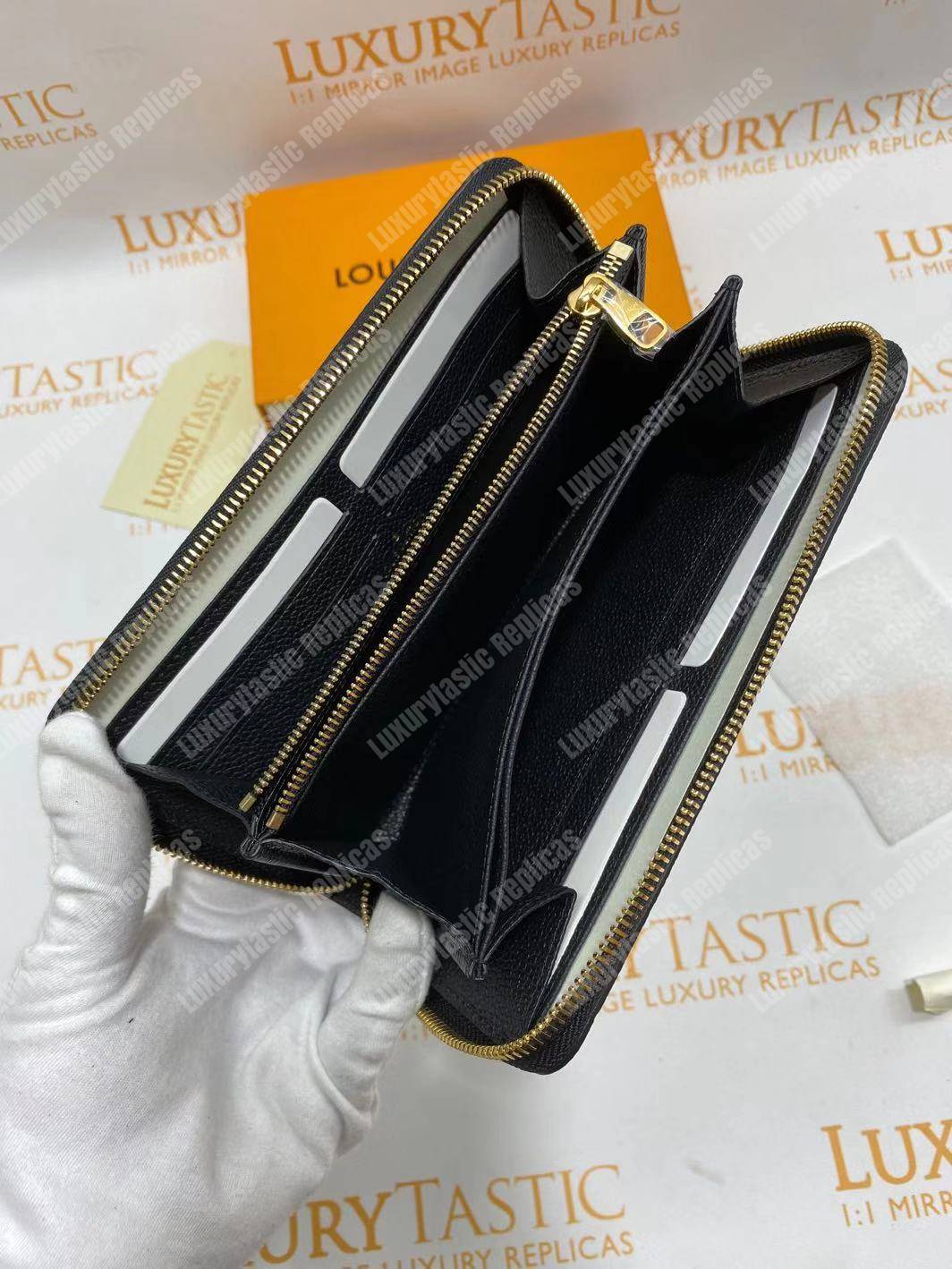 G*u*i gg G*u*issima signature zip around wallet black