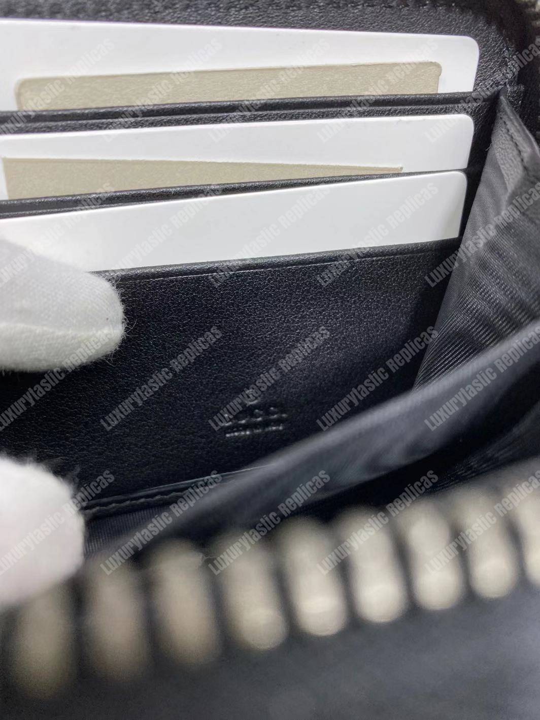 G*u*i gg G*u*issima signature zip around wallet black