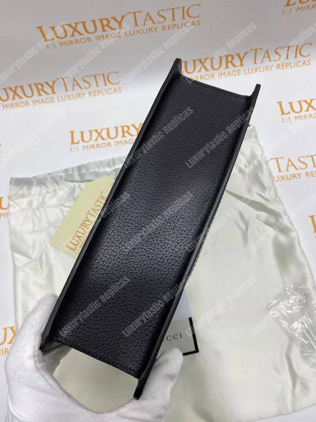 G*u*i sylvie bee star small shoulder bag black