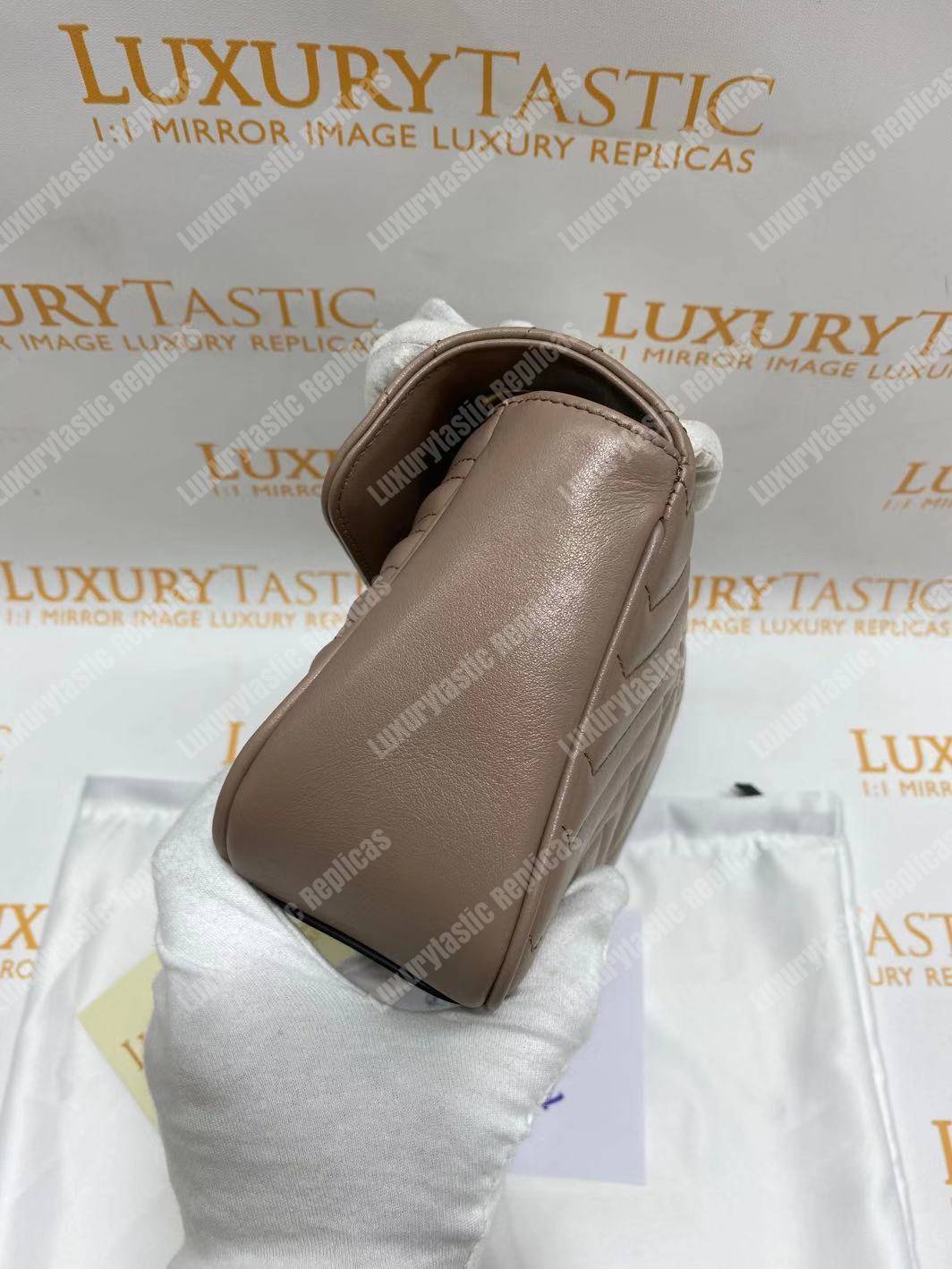 G*u*i gg marmont small shoulder bag dusty pink