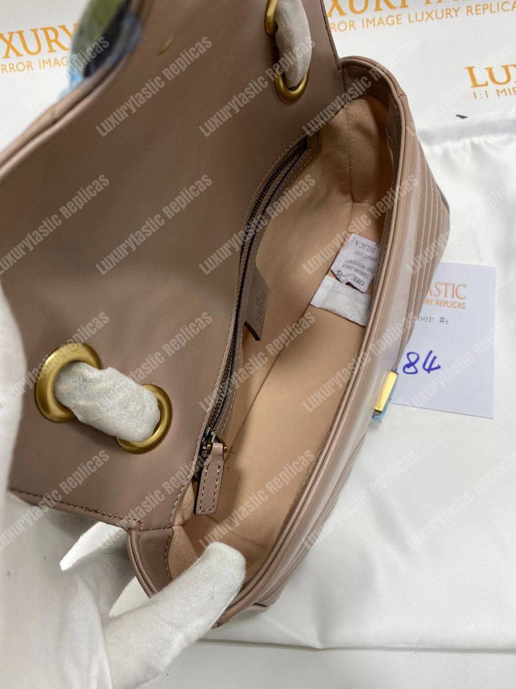 G*u*i gg marmont small shoulder bag dusty pink