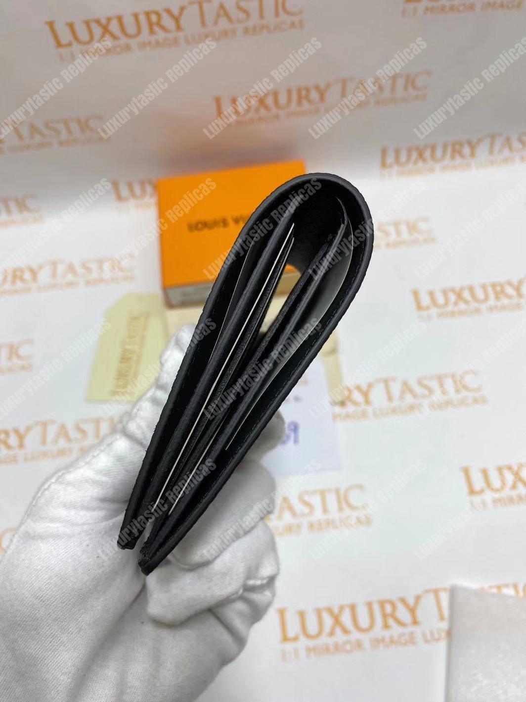 LV Slender ID Wallet Monogram Eclipse Canvas