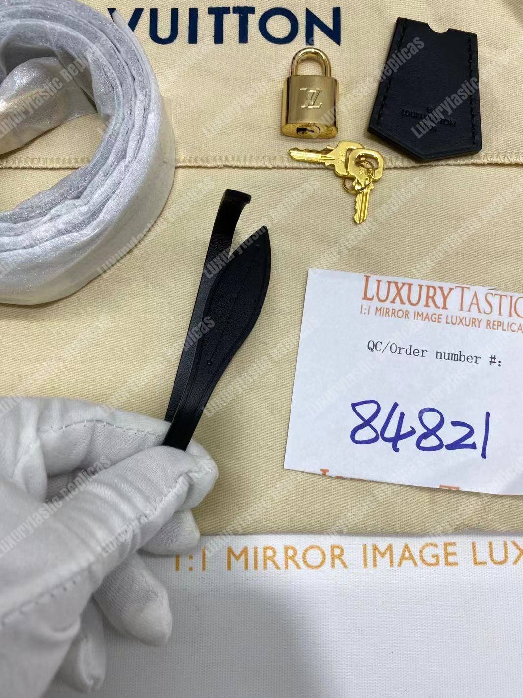 LV Flower Zipped Tote Pm Monogram canvas Noir