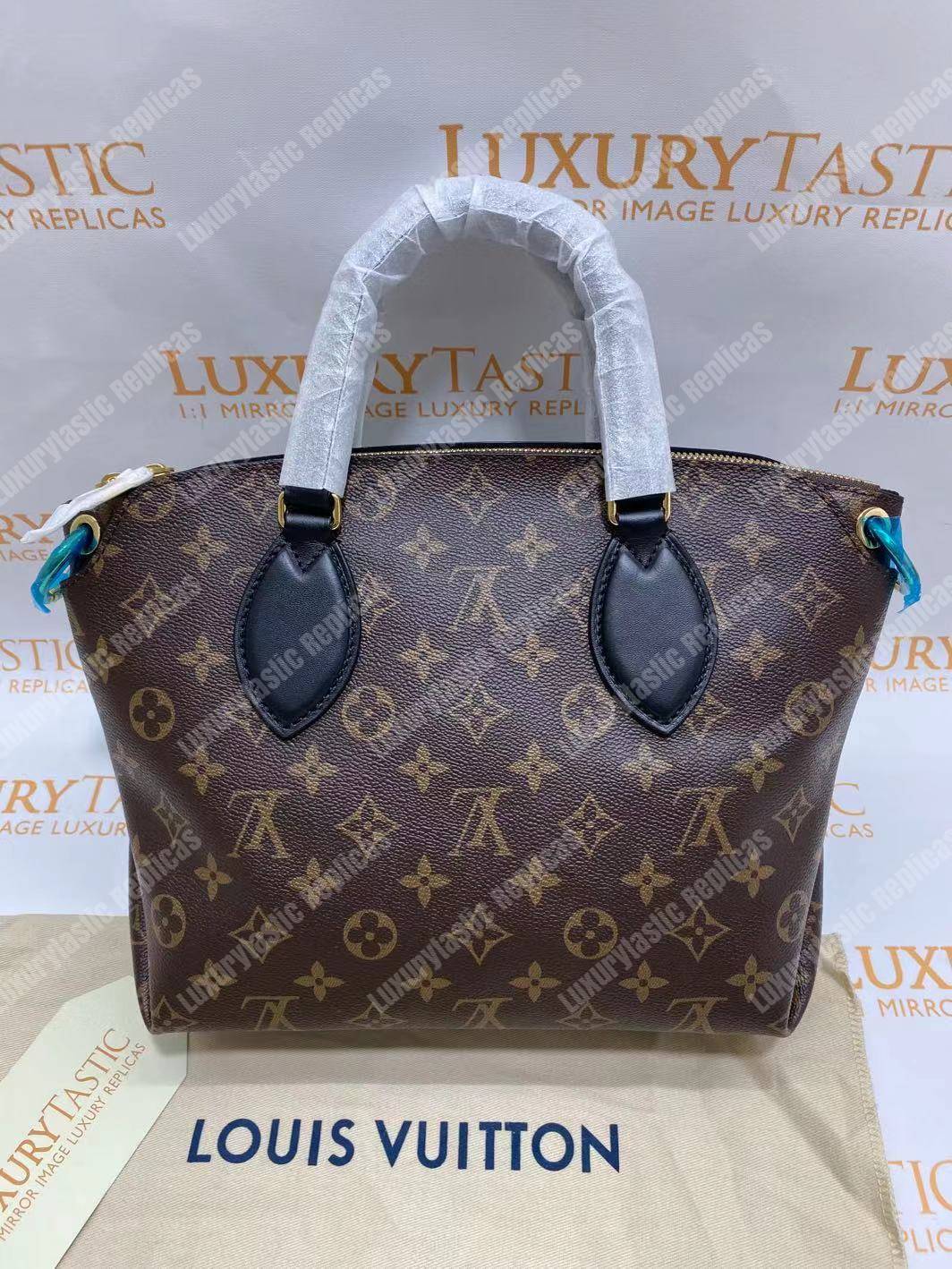LV Flower Zipped Tote Pm Monogram canvas Noir