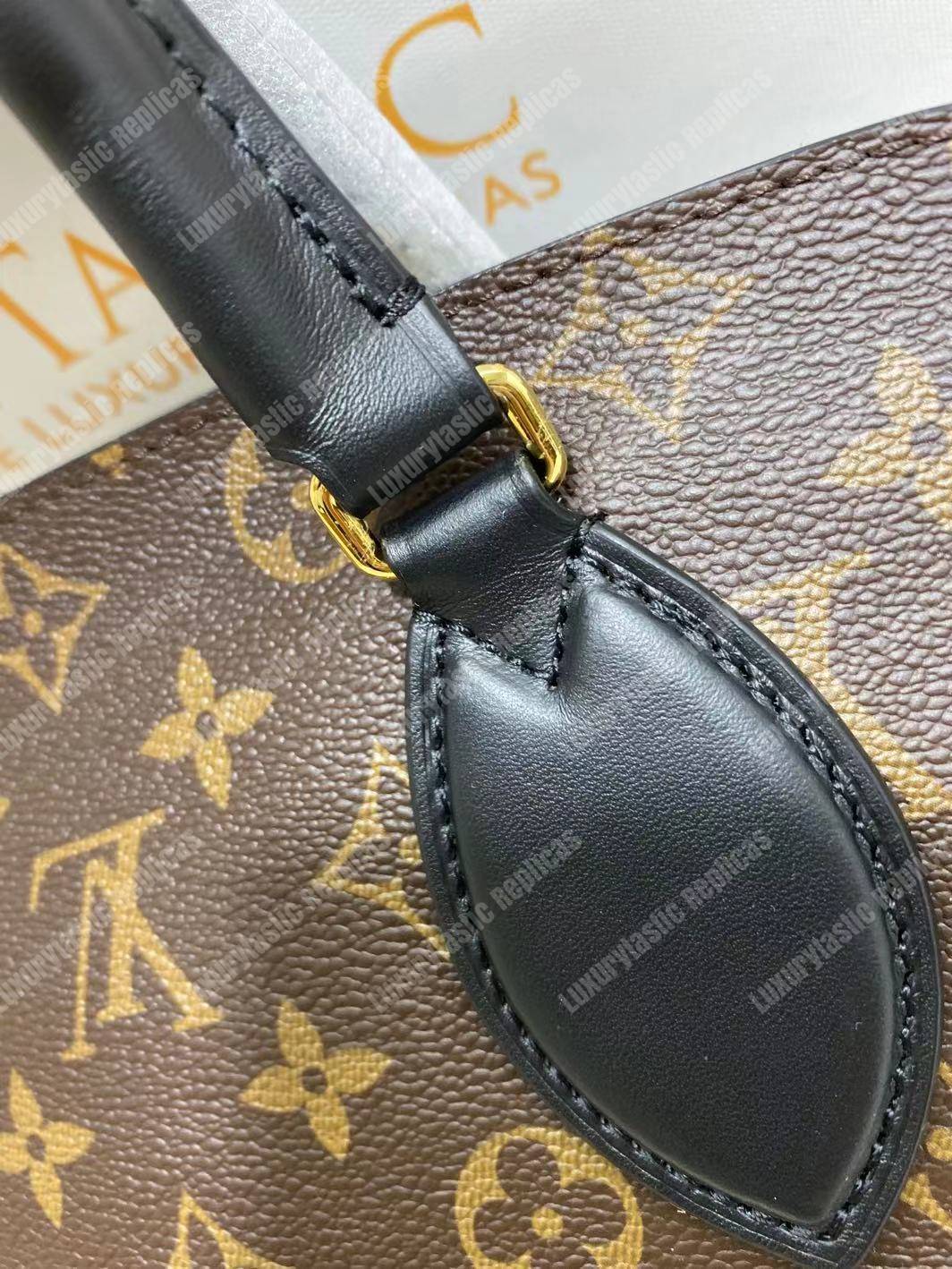 LV Flower Zipped Tote Pm Monogram canvas Noir