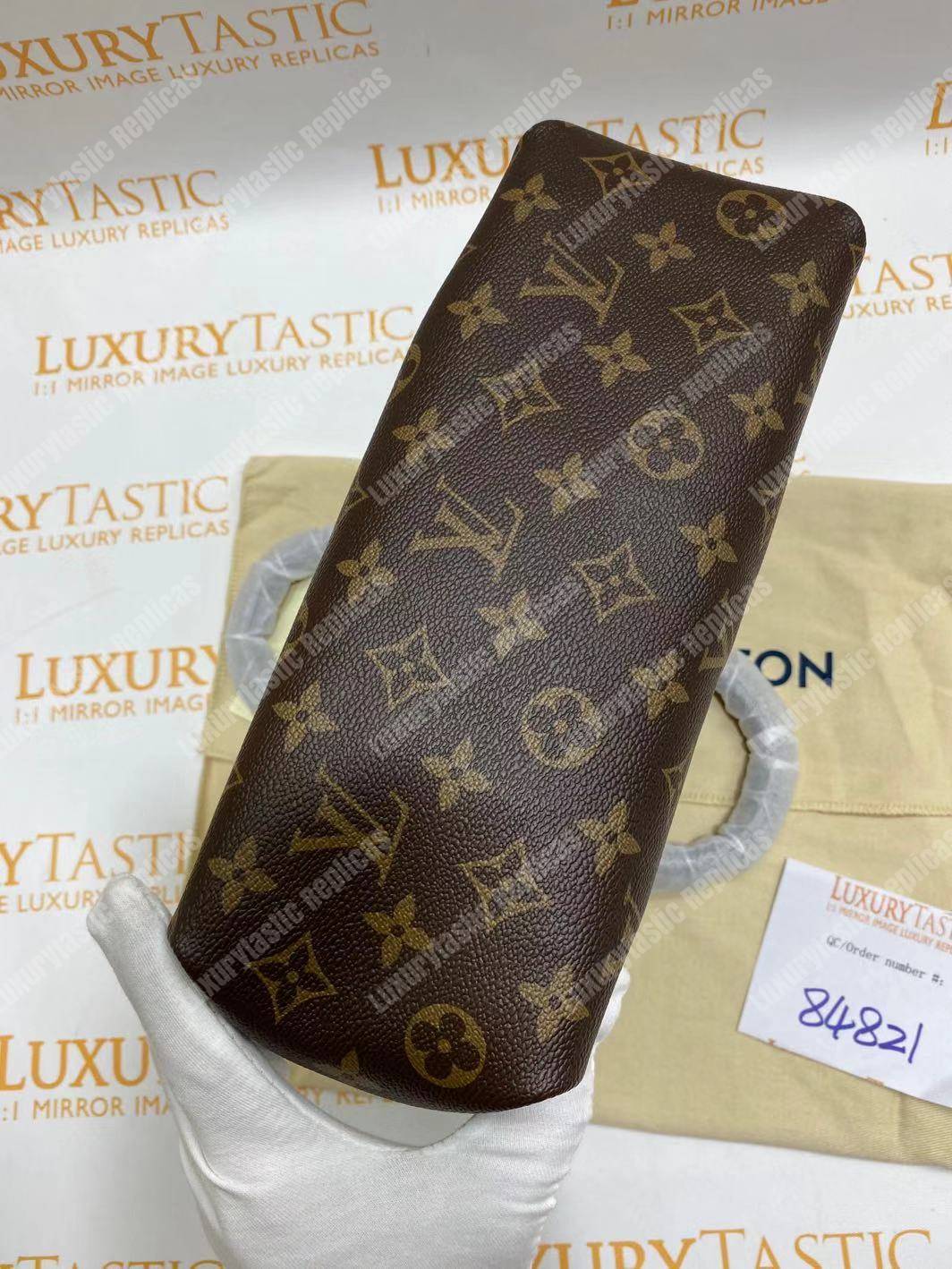 LV Flower Zipped Tote Pm Monogram canvas Noir