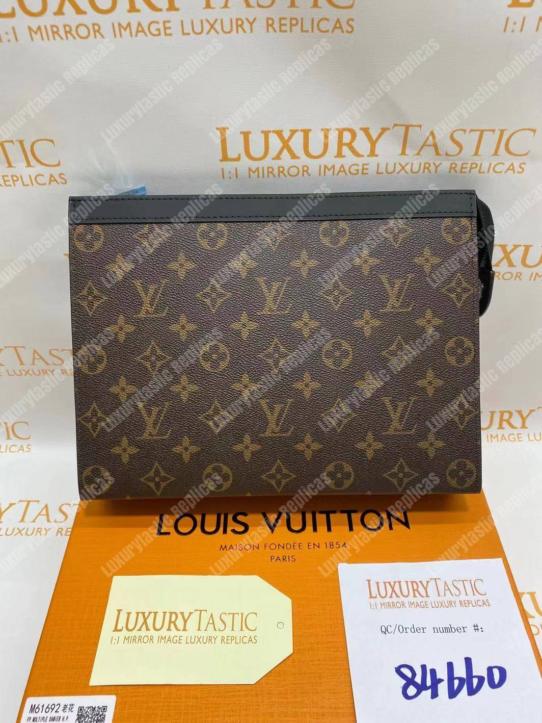 LV Pochette Voyage MM Monogram Brown