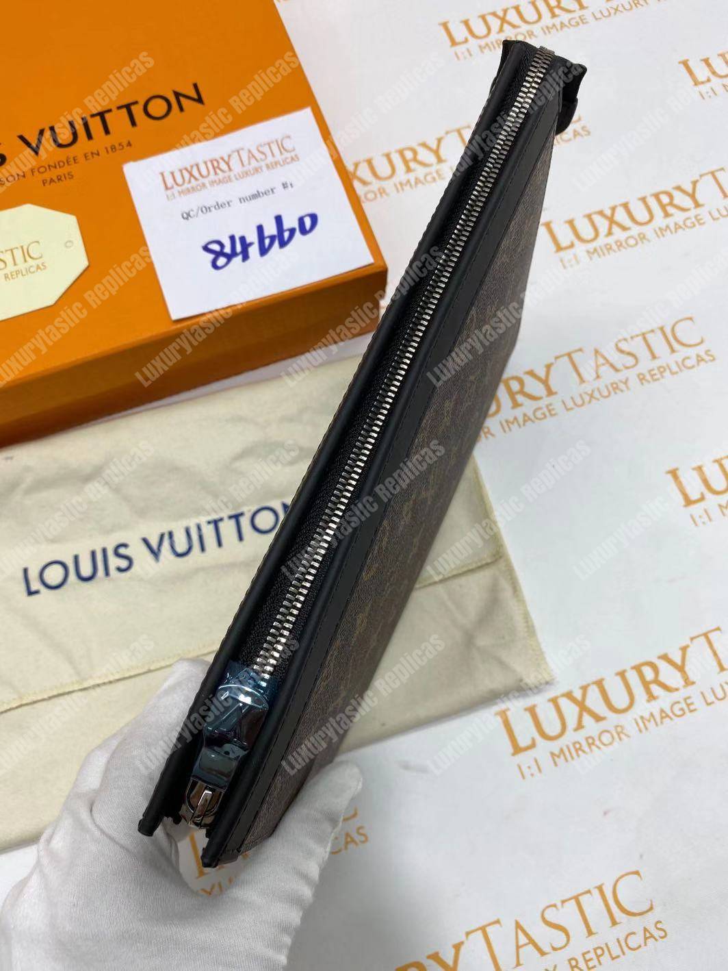 LV Pochette Voyage MM Monogram Brown