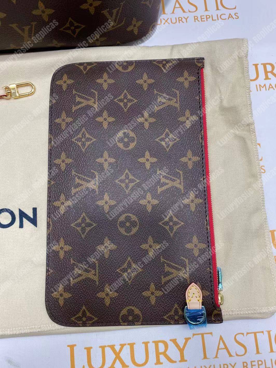 LV Neverfull GM Monogram Cherise