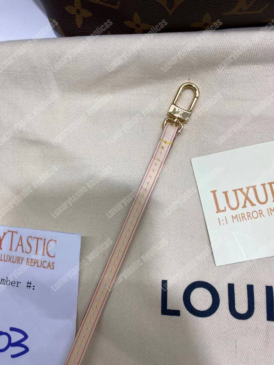 LV Neverfull GM Monogram Cherise