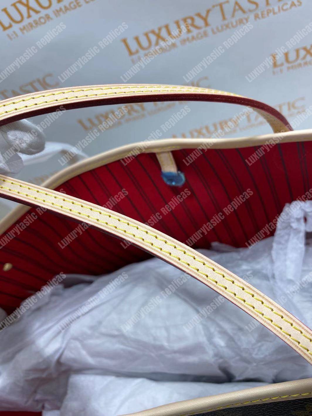 LV Neverfull GM Monogram Cherise