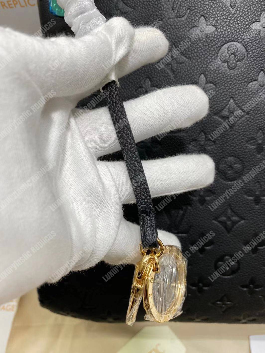 LV Artsy MM Monogram Empreinte Leather Noir