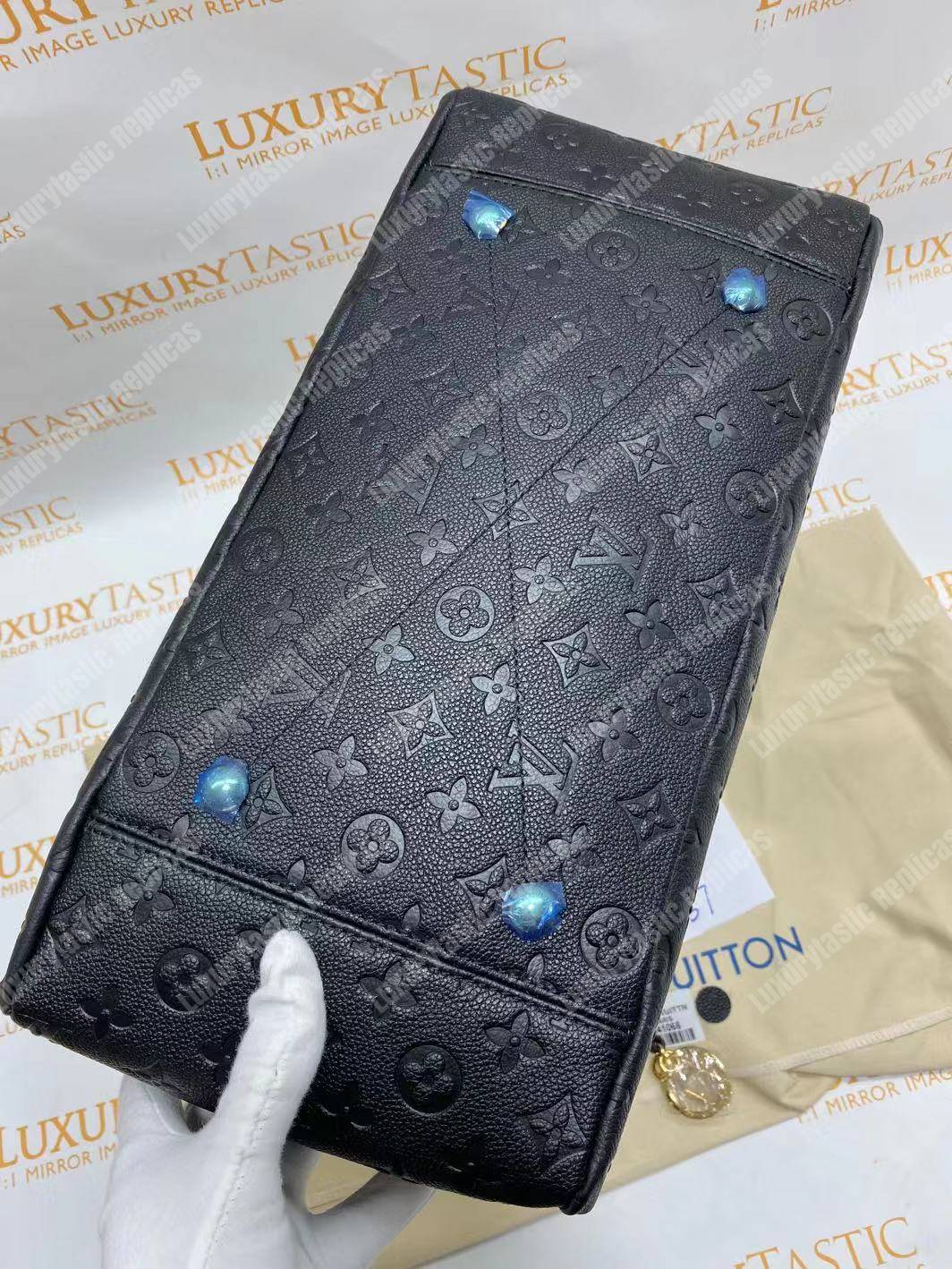 LV Artsy MM Monogram Empreinte Leather Noir