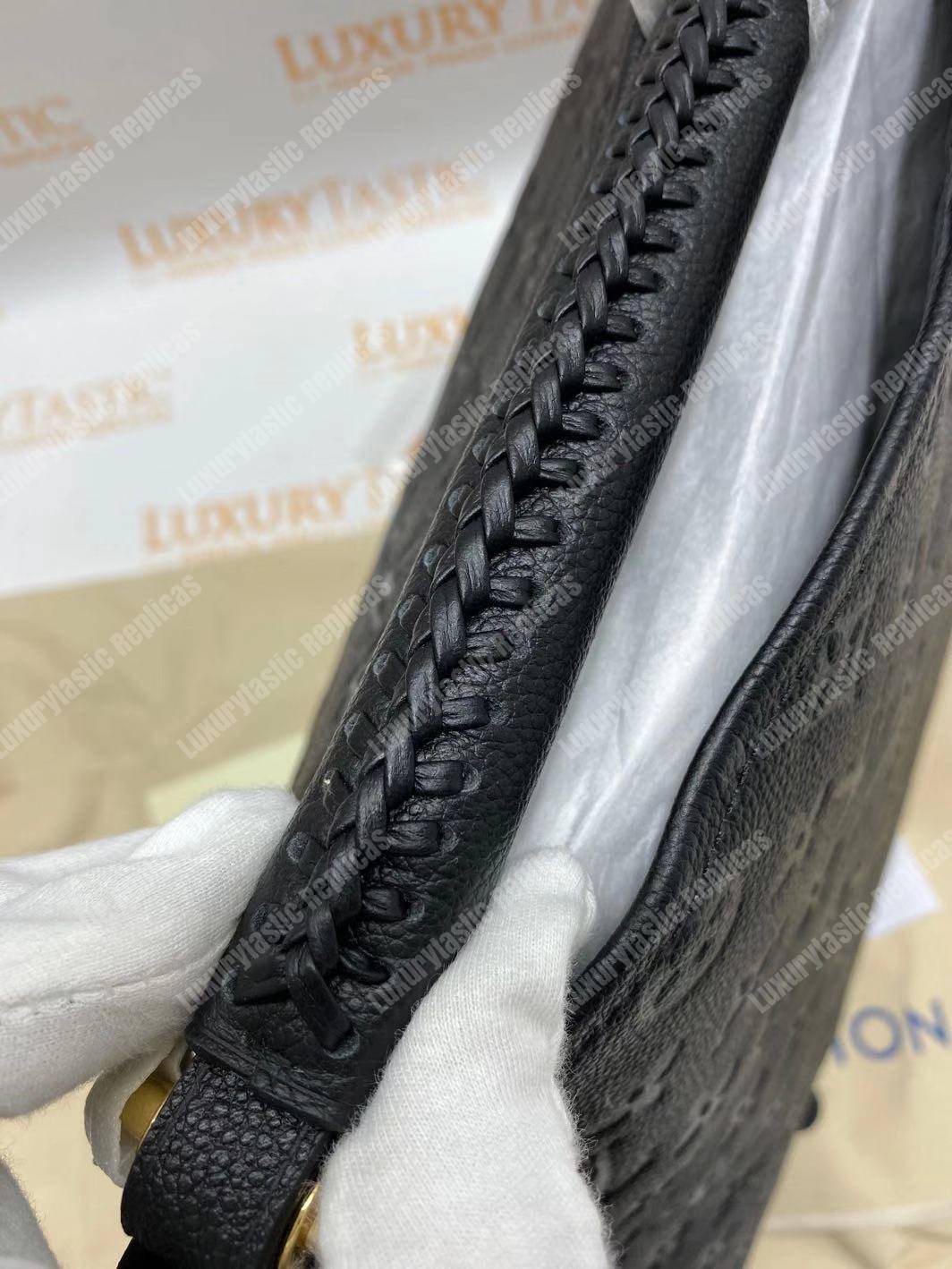 LV Artsy MM Monogram Empreinte Leather Noir