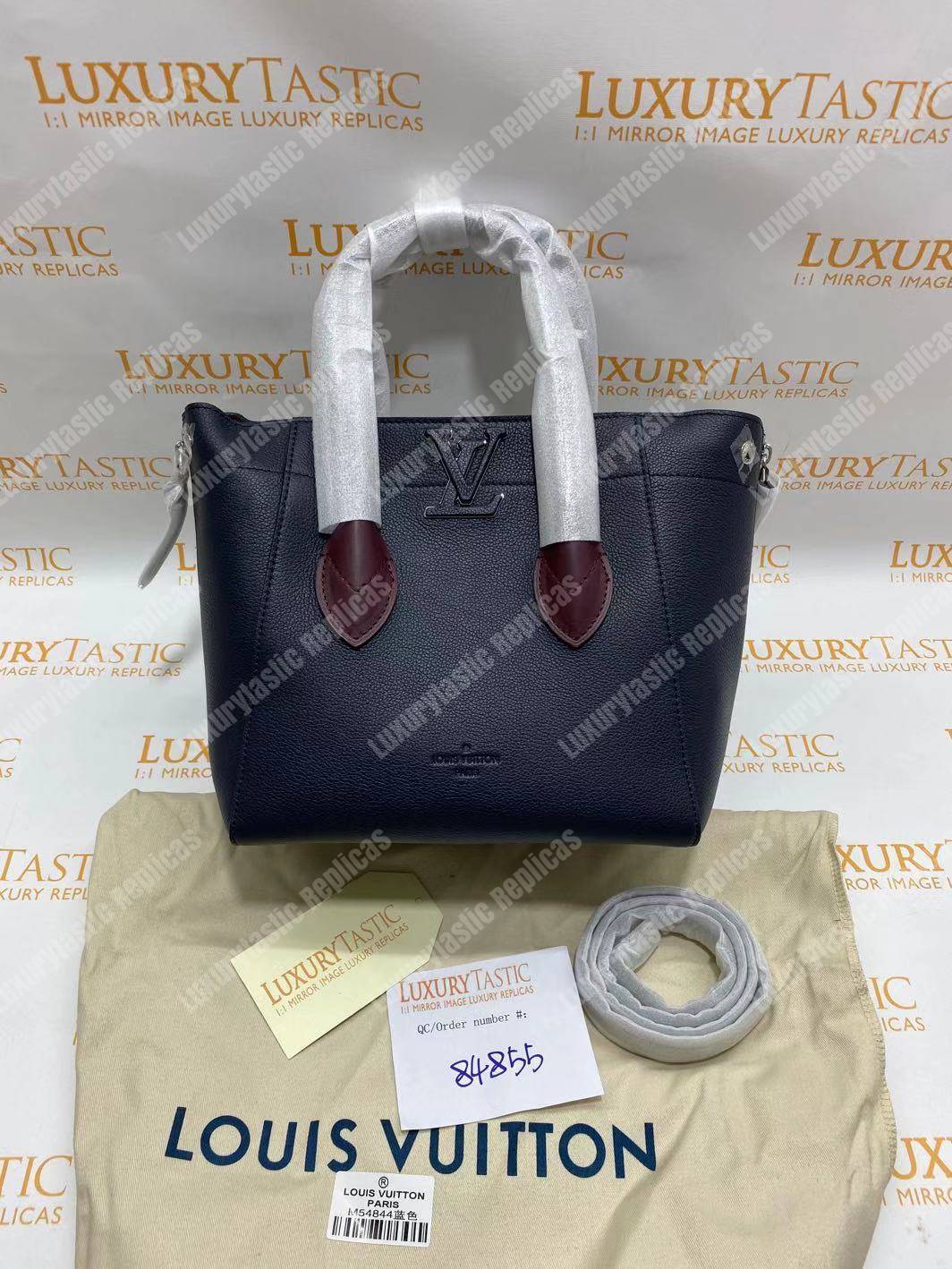 LV Freedom Handbag Navy Blue