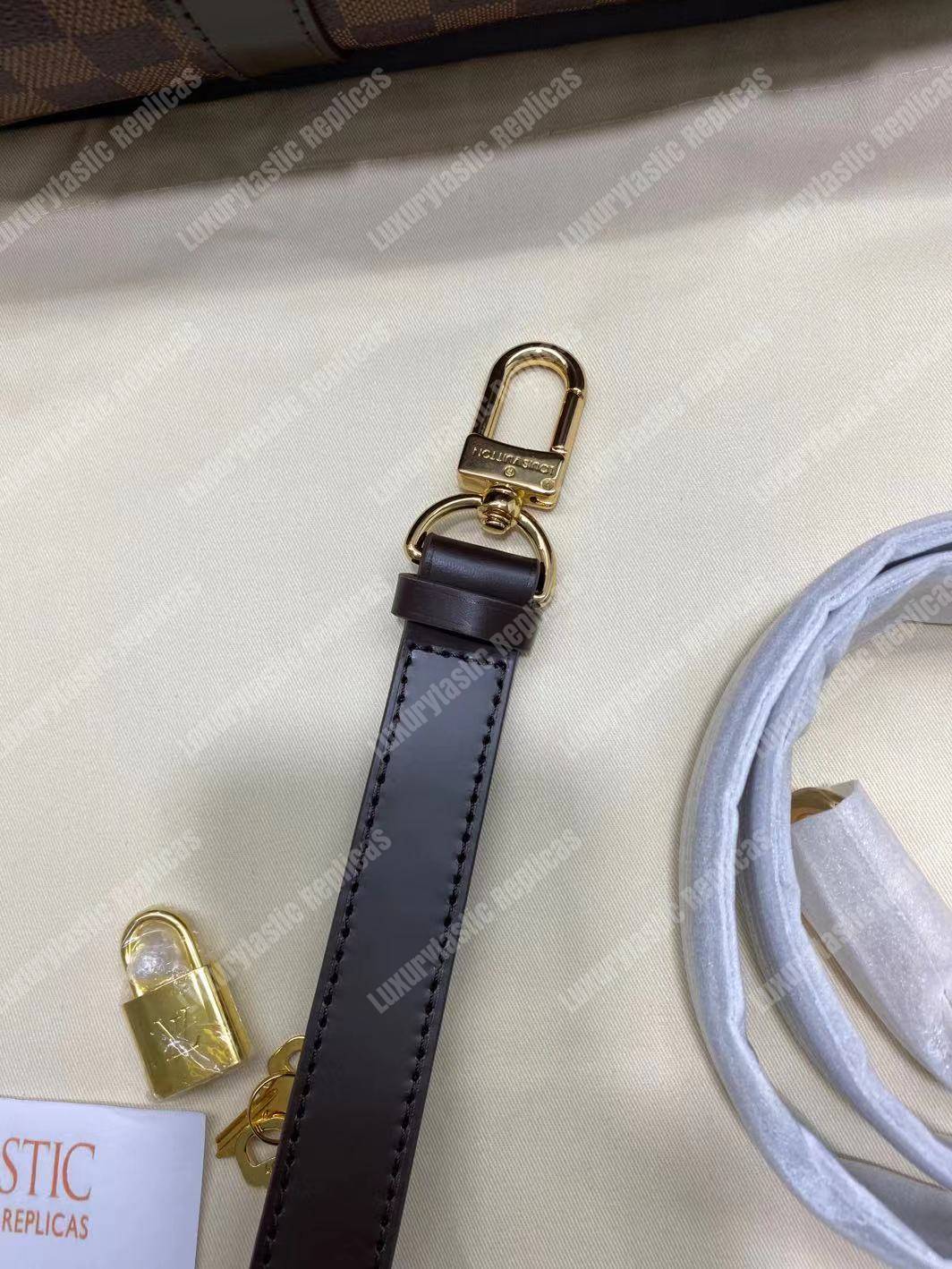 LV Keepall Bandouliere 45 Monogram Damier Ebene