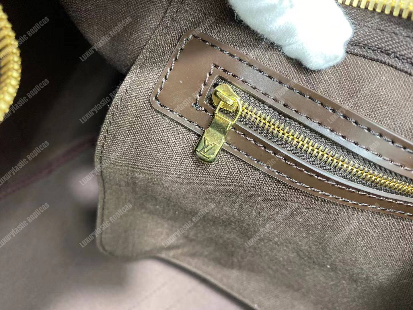 LV Keepall Bandouliere 45 Monogram Damier Ebene