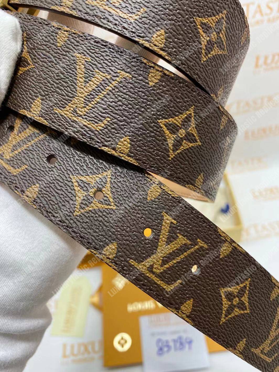 LV Initiales 40MM Belt Monogram Canvas