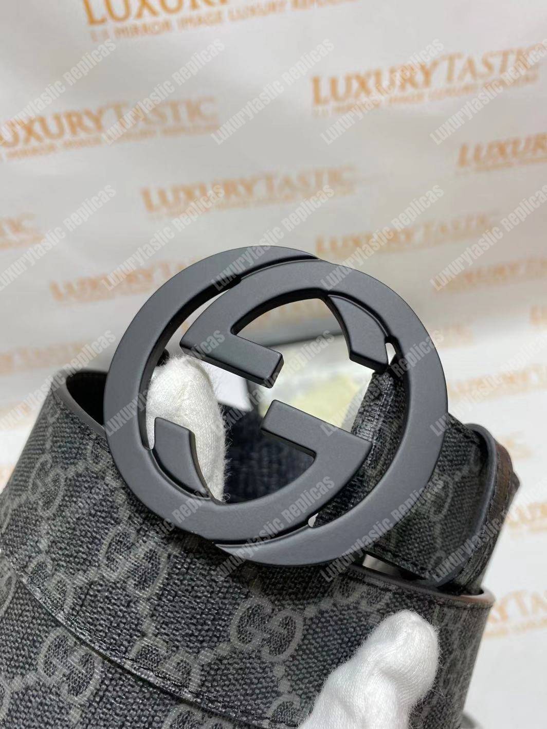 gg Sup*e belt with g buckle