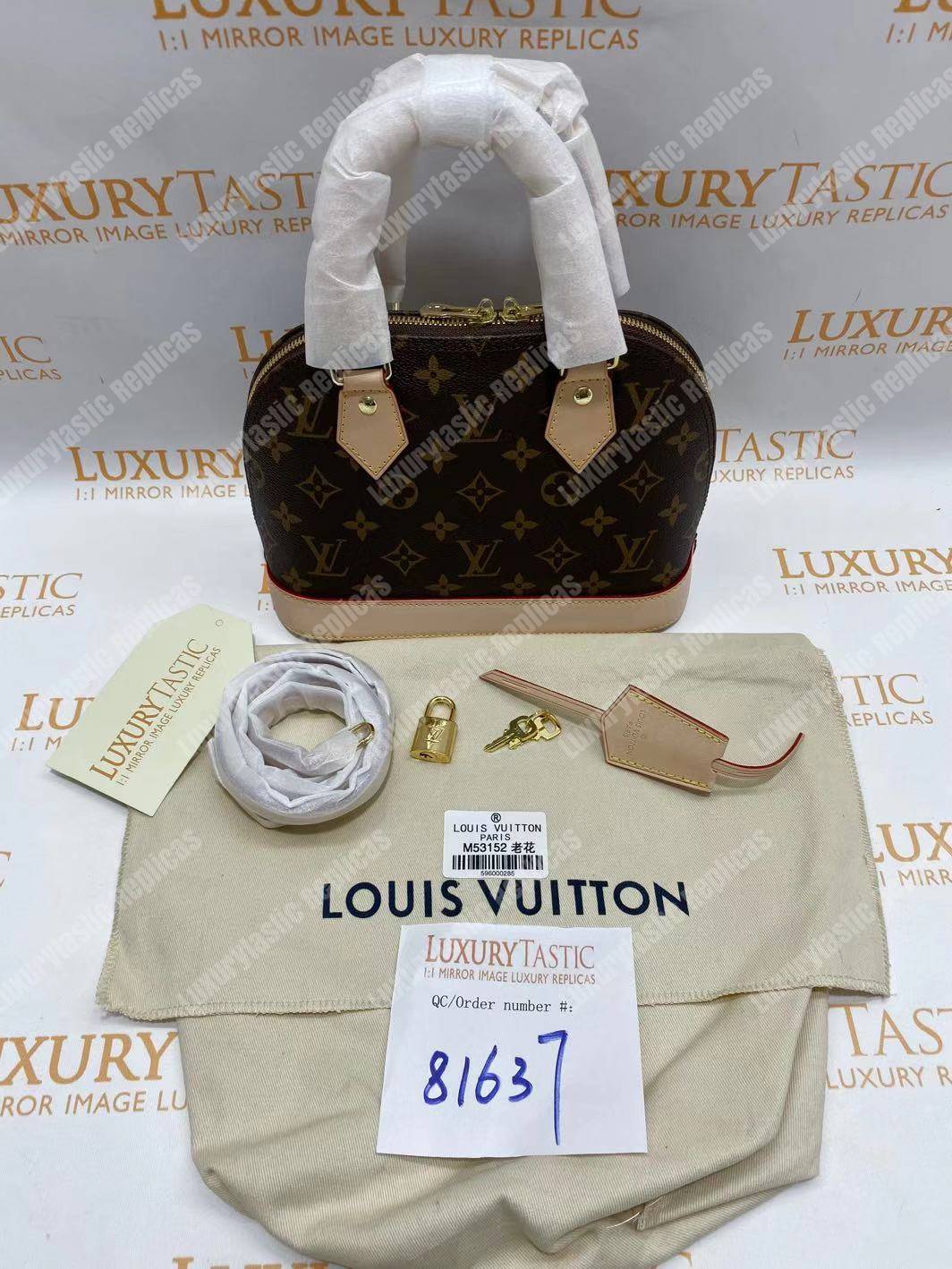 LV Alma BB Monogram