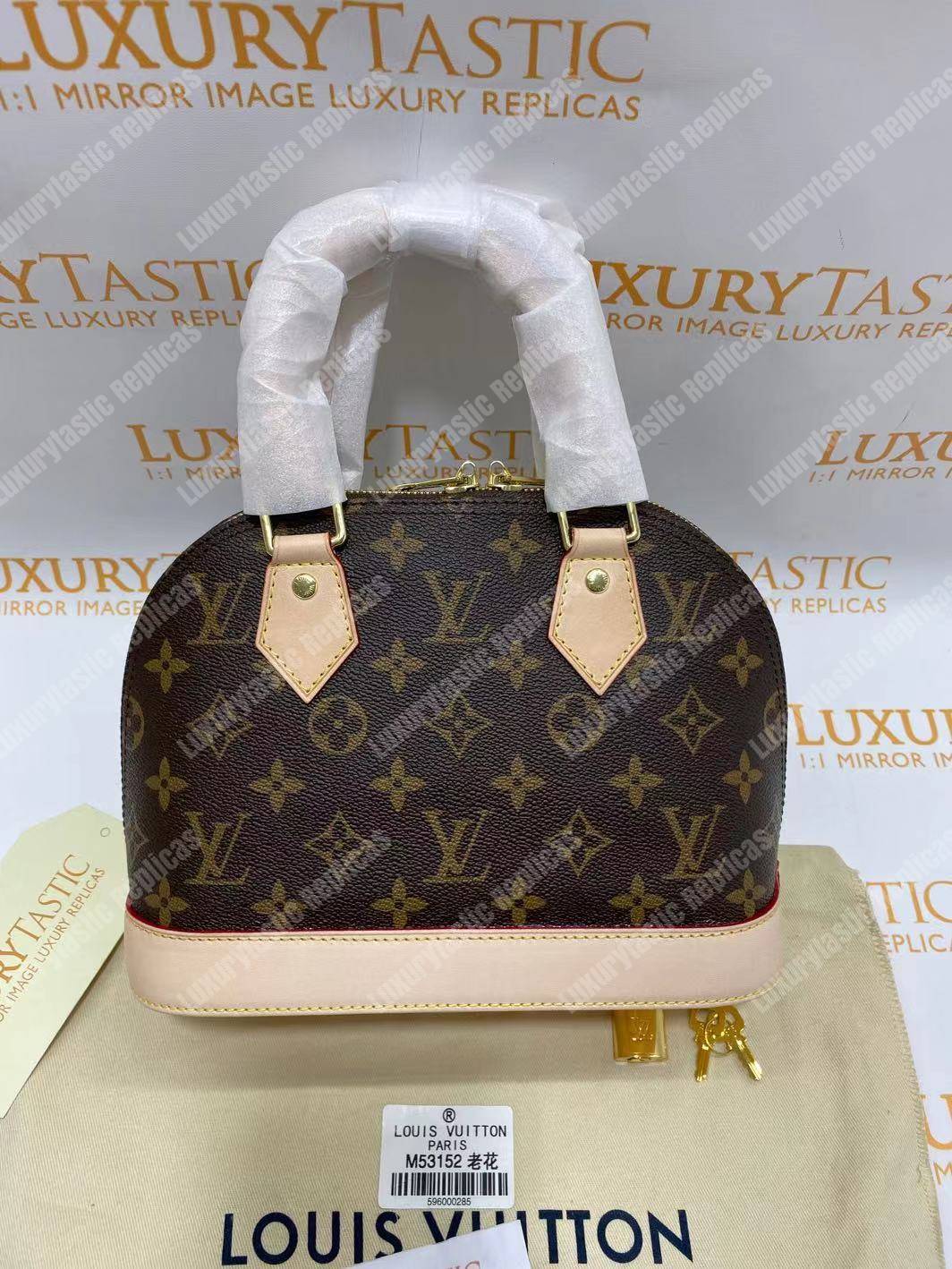 LV Alma BB Monogram