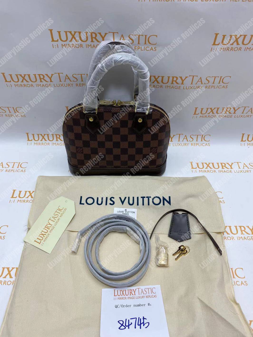 LV Alma BB Damier Ebene