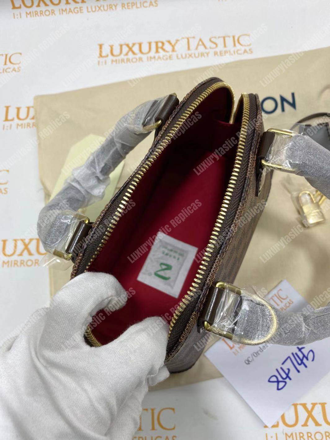 LV Alma BB Damier Ebene