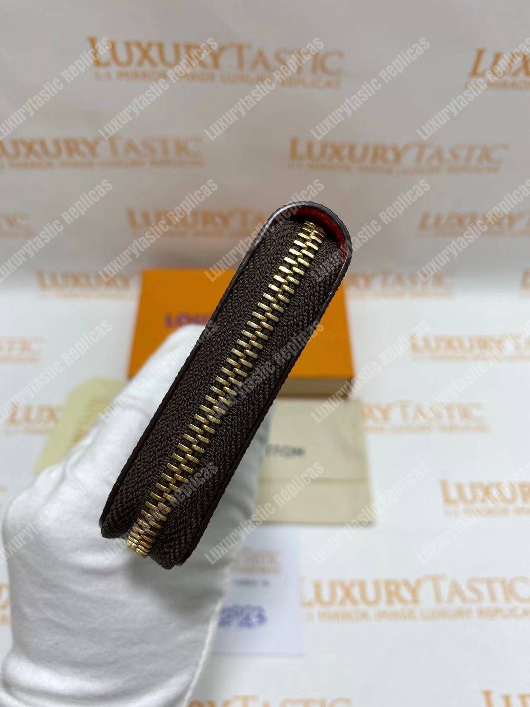 LV Clemence Wallet Monogram Orange