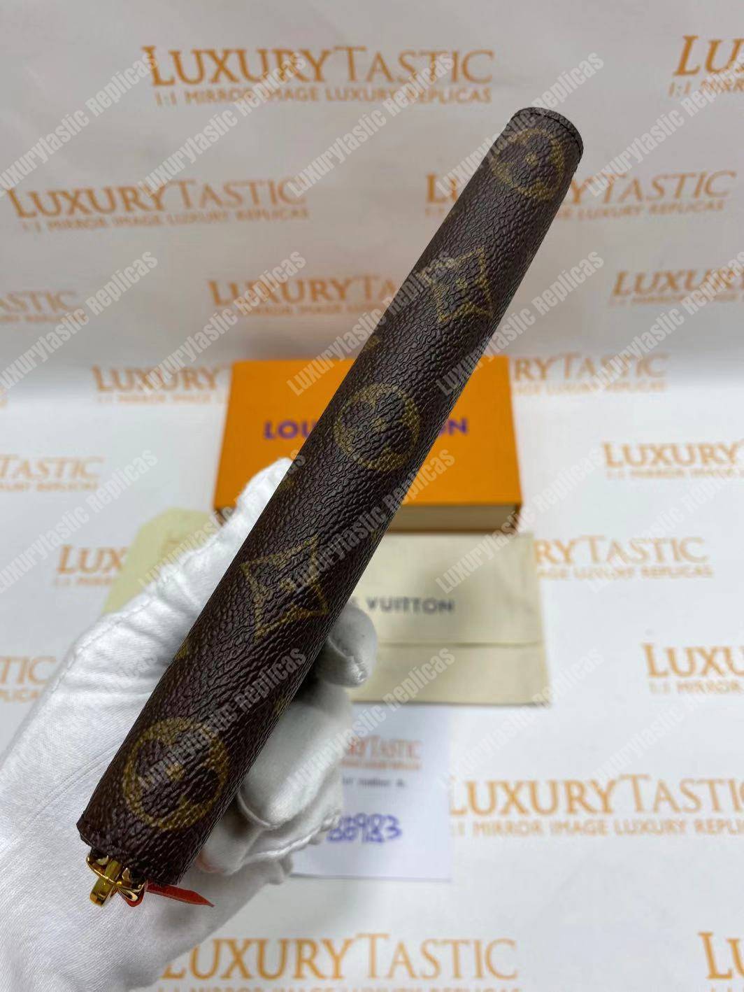 LV Clemence Wallet Monogram Orange