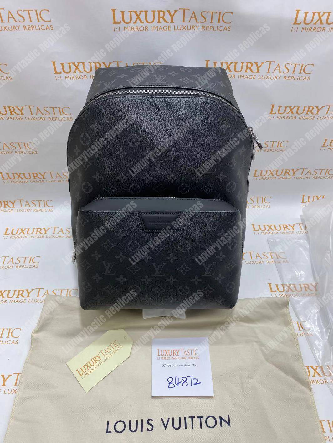 LV Discovery Backpack PM Monogram Eclipse