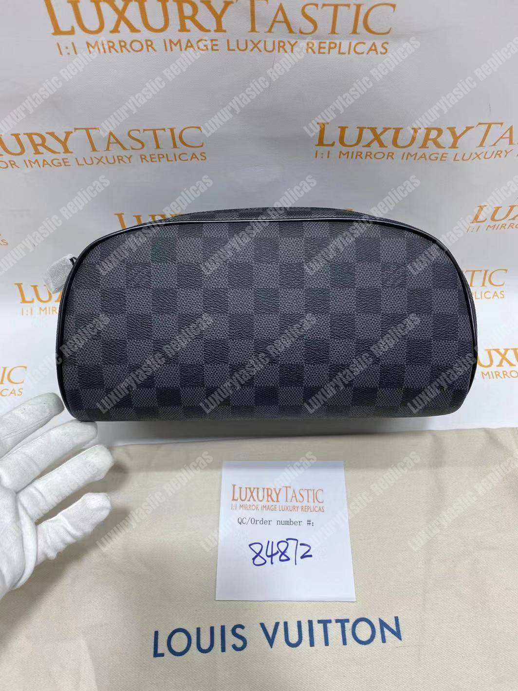 LV King Size Toiletry Bag Damier Graphite